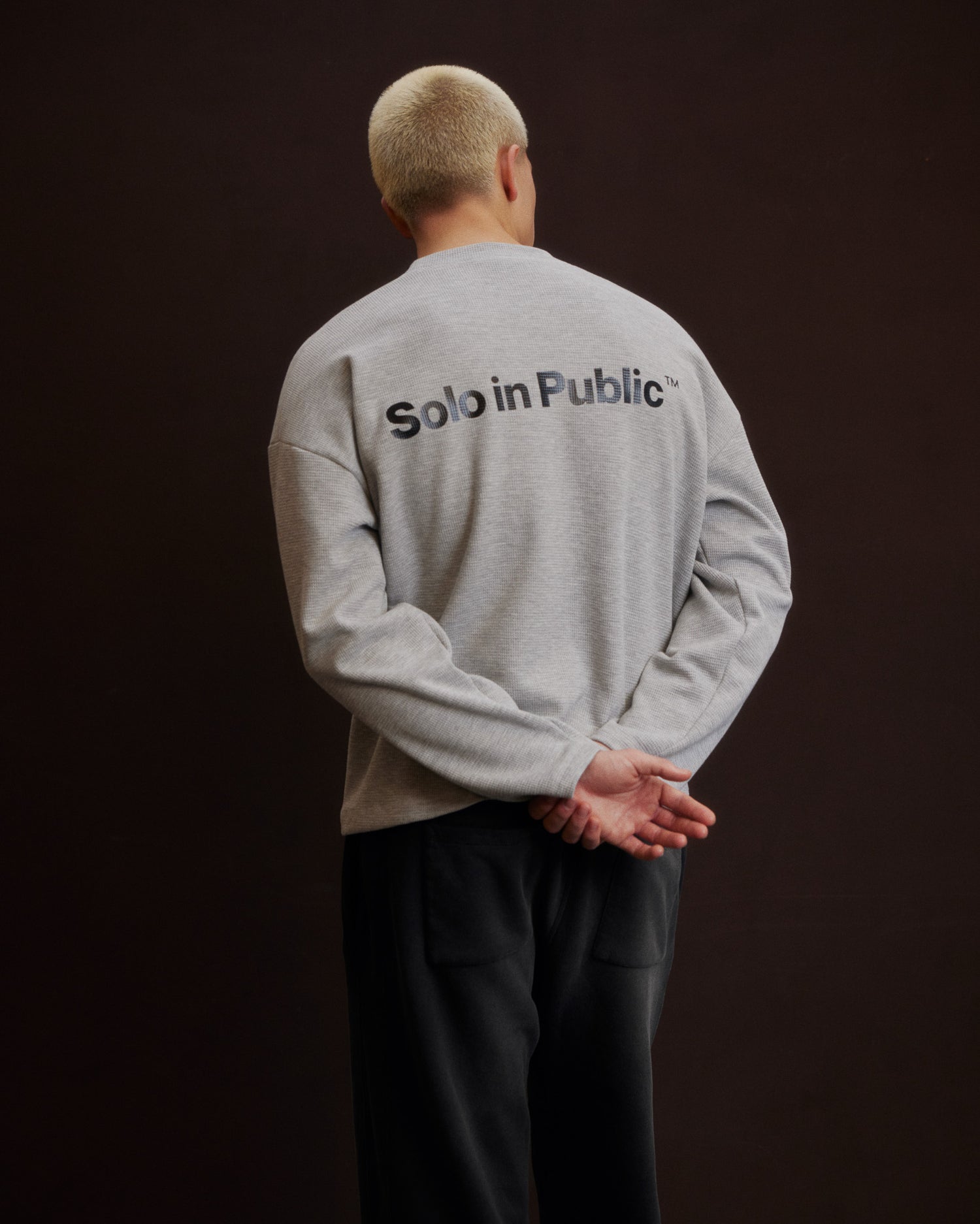 Long Sleeve Waffle Top