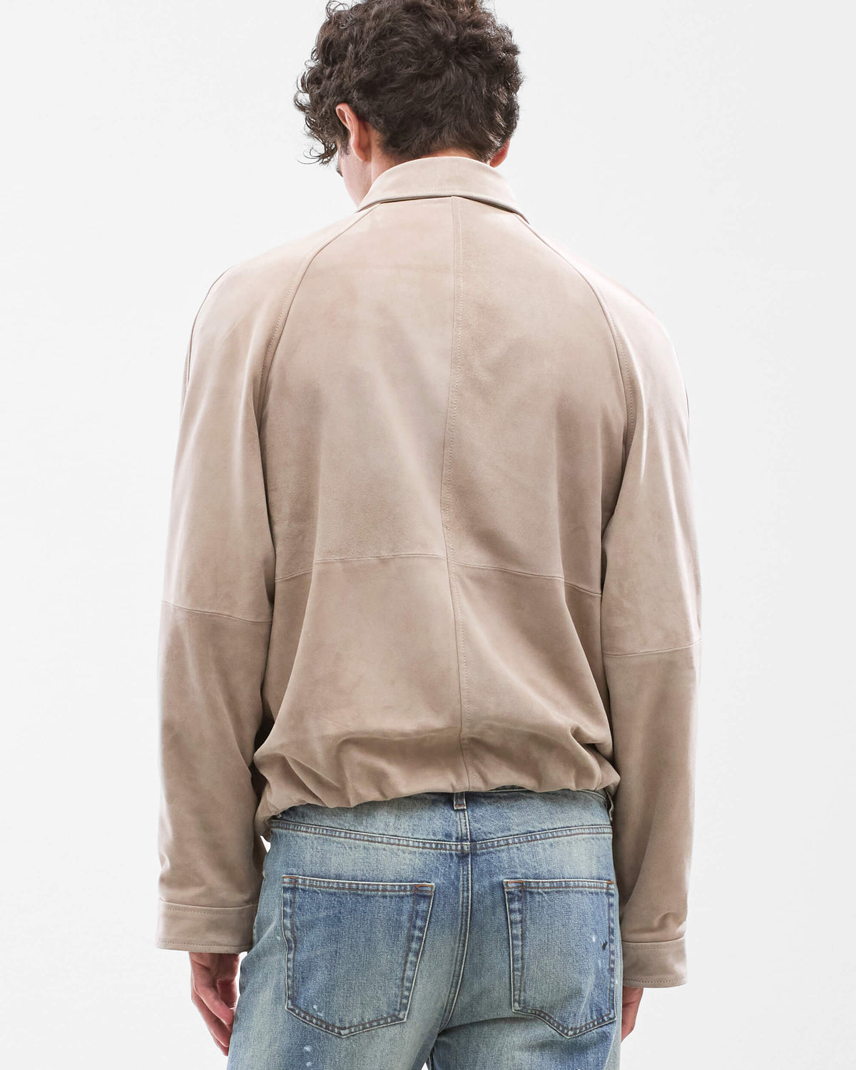 Suede Lamb Leather Jacket