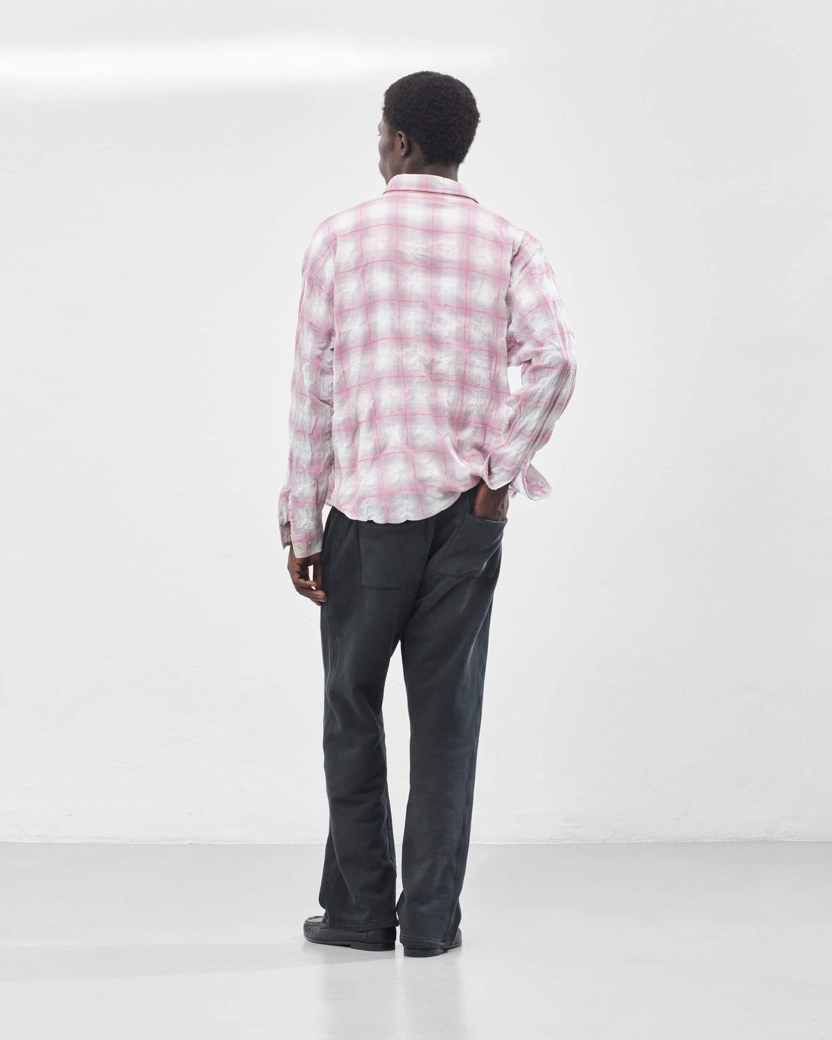 Lightweight Crinkle Overshirt