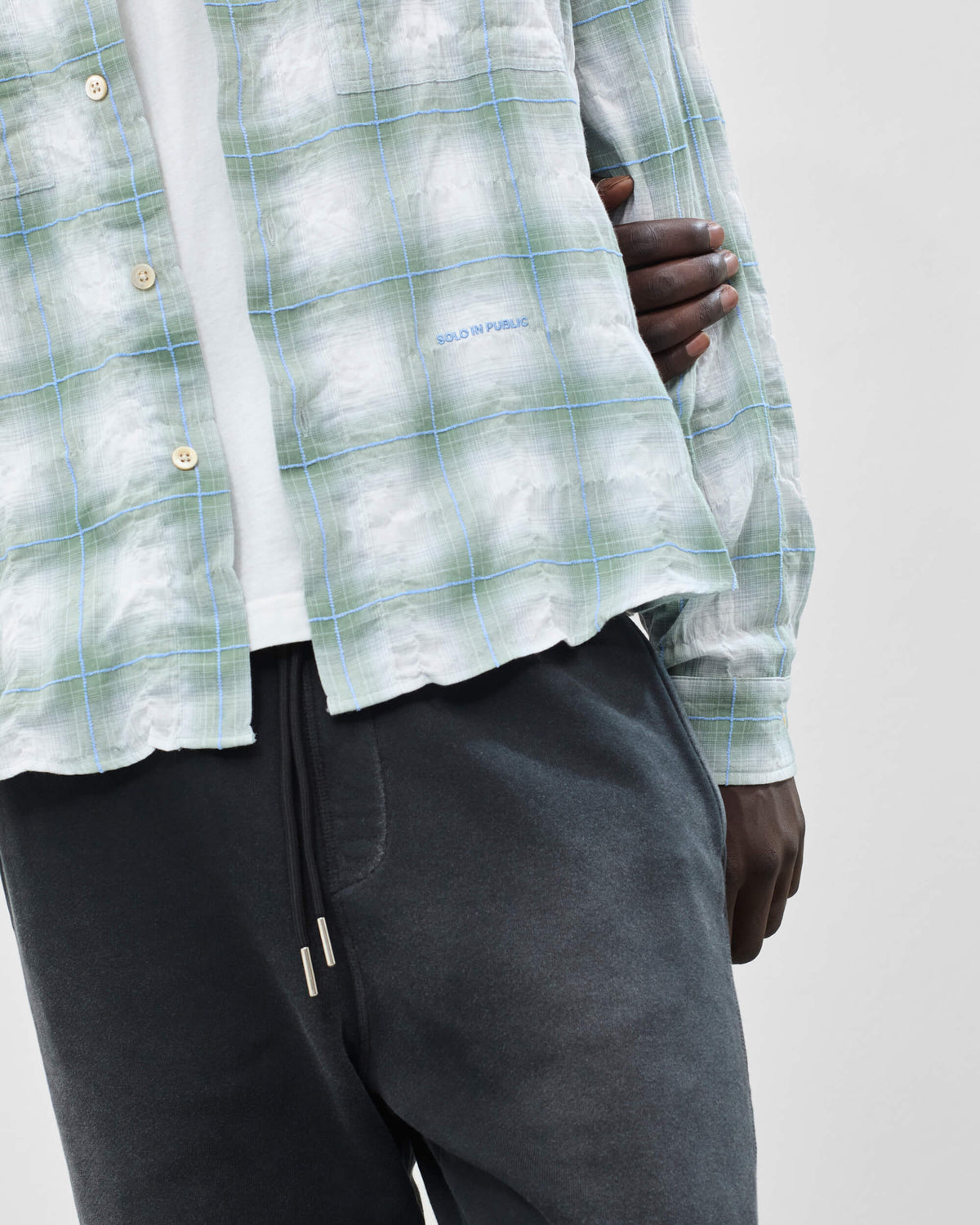 Lightweight Crinkle Overshirt