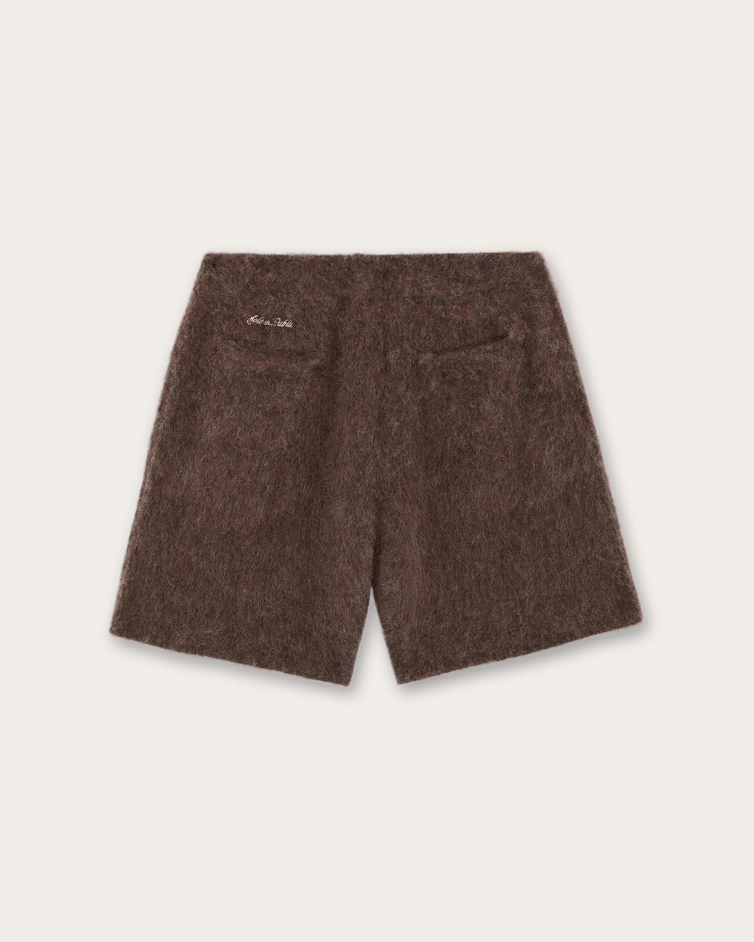Brushed Alpaca Shorts