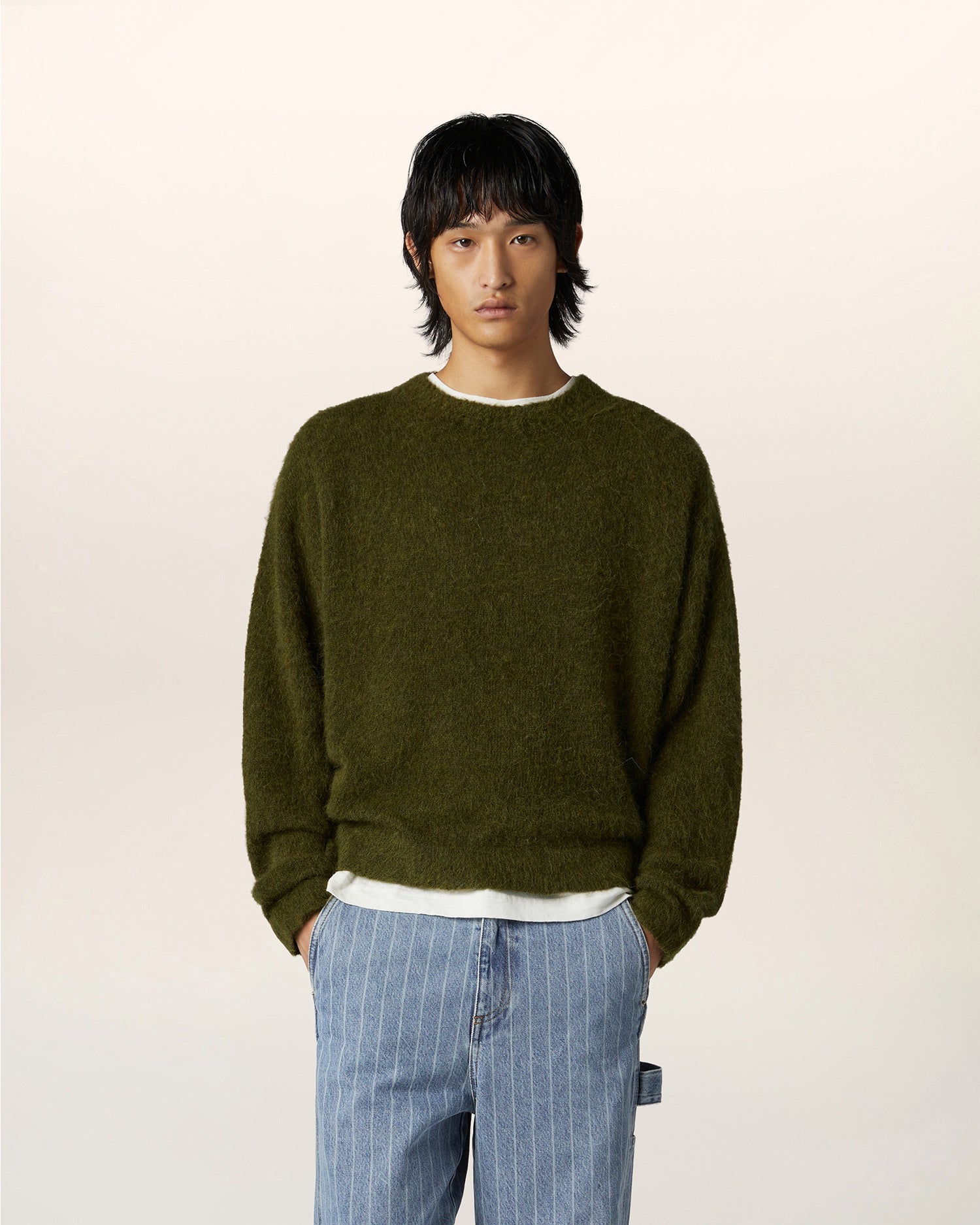 Brushed Alpaca Sweater