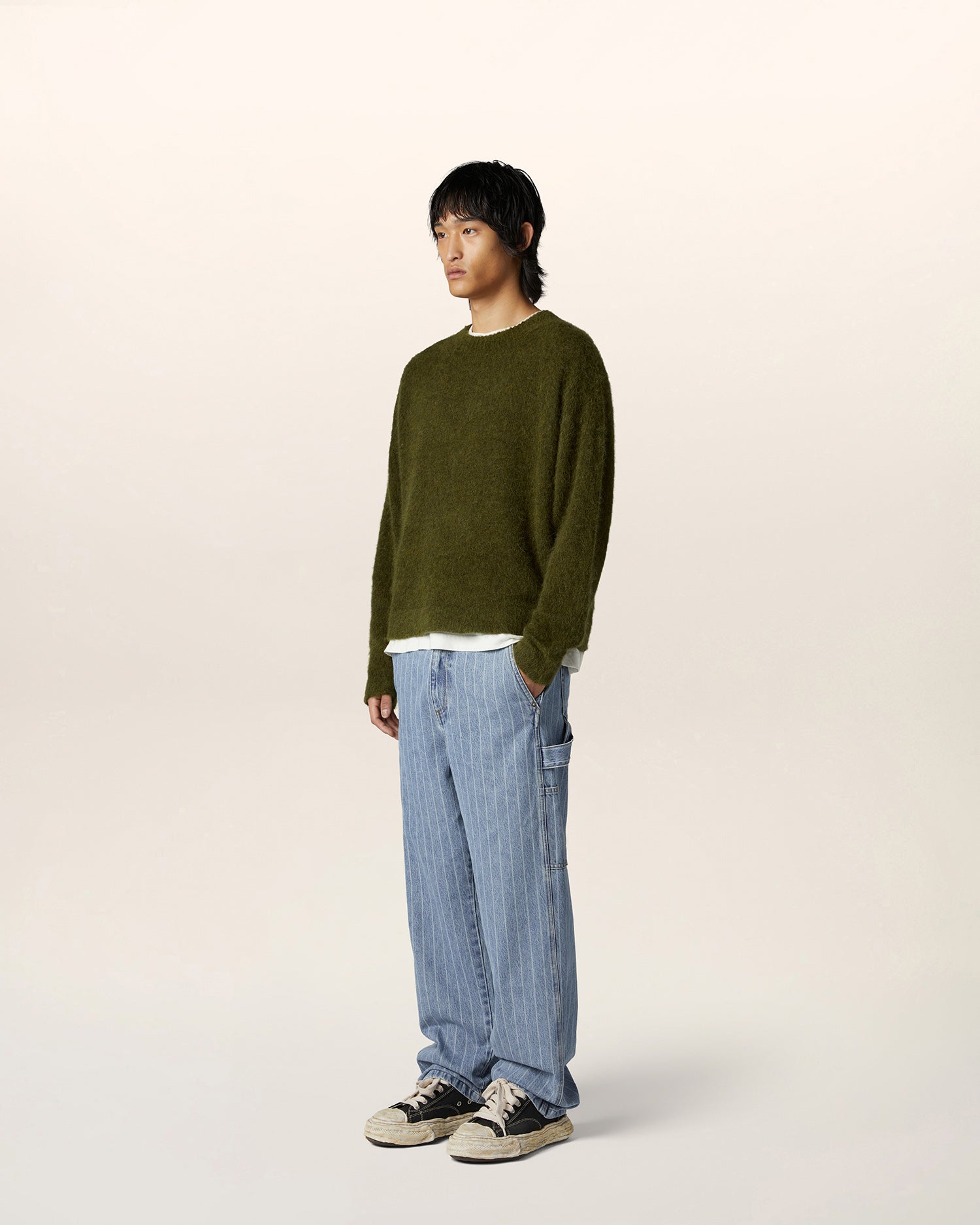 Brushed Alpaca Sweater