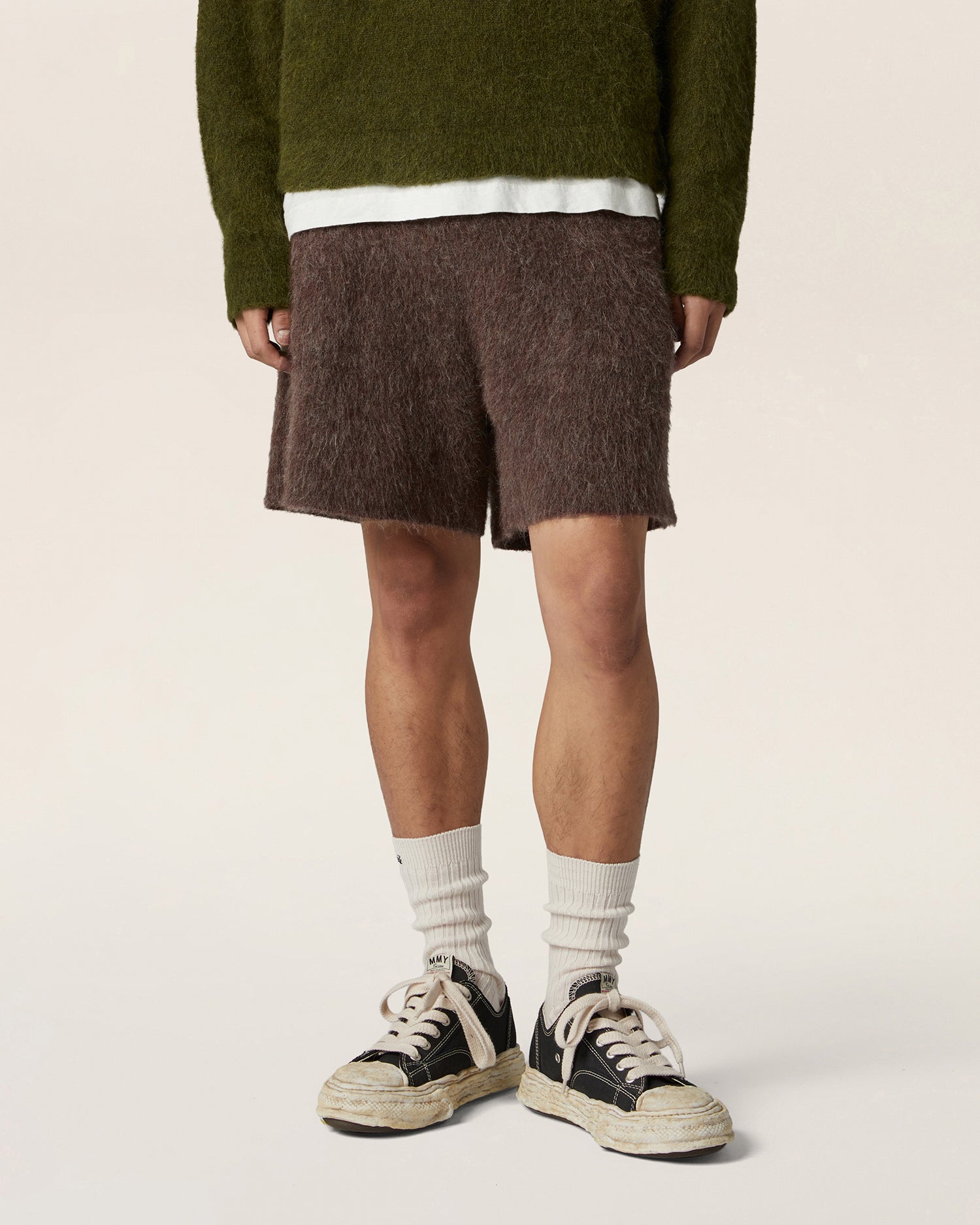 Brushed Alpaca Shorts