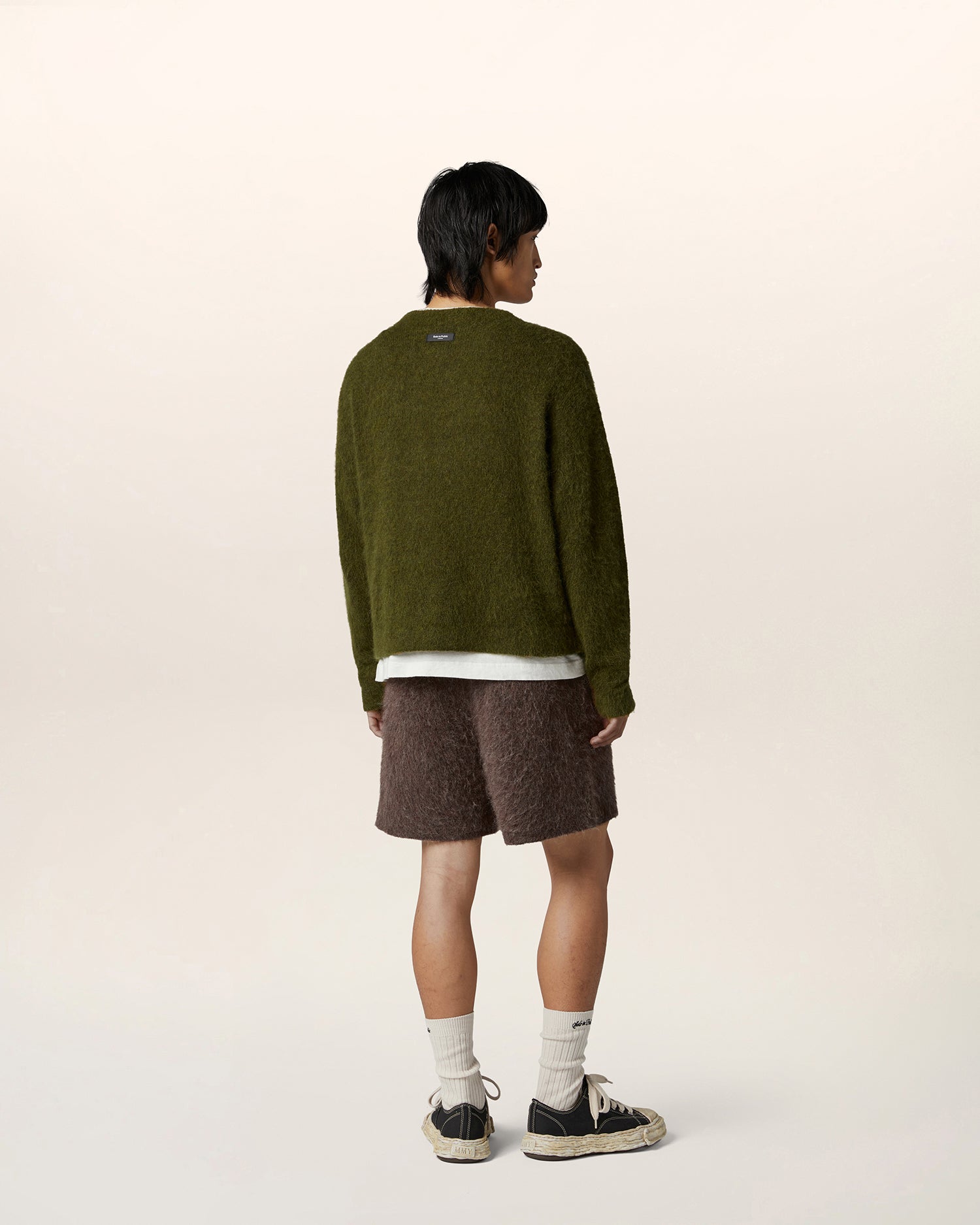 Brushed Alpaca Shorts