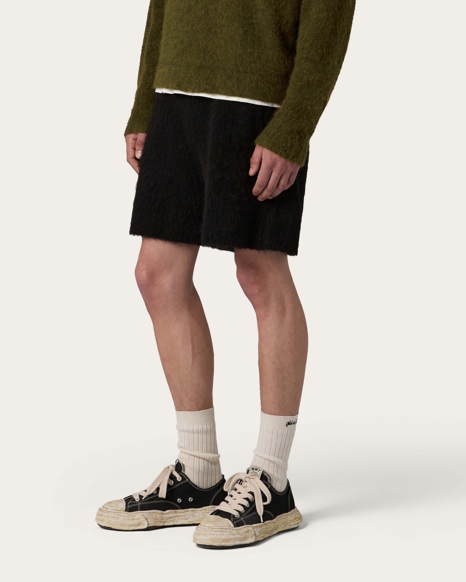 Brushed Alpaca Shorts