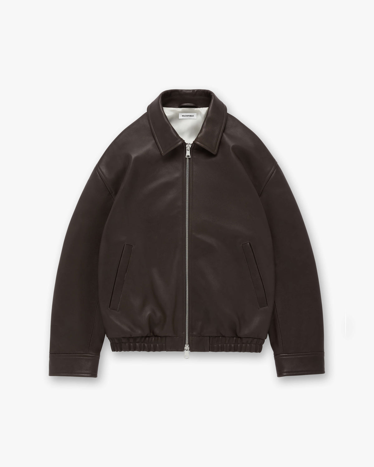 Nappa Lamb Leather Bomber