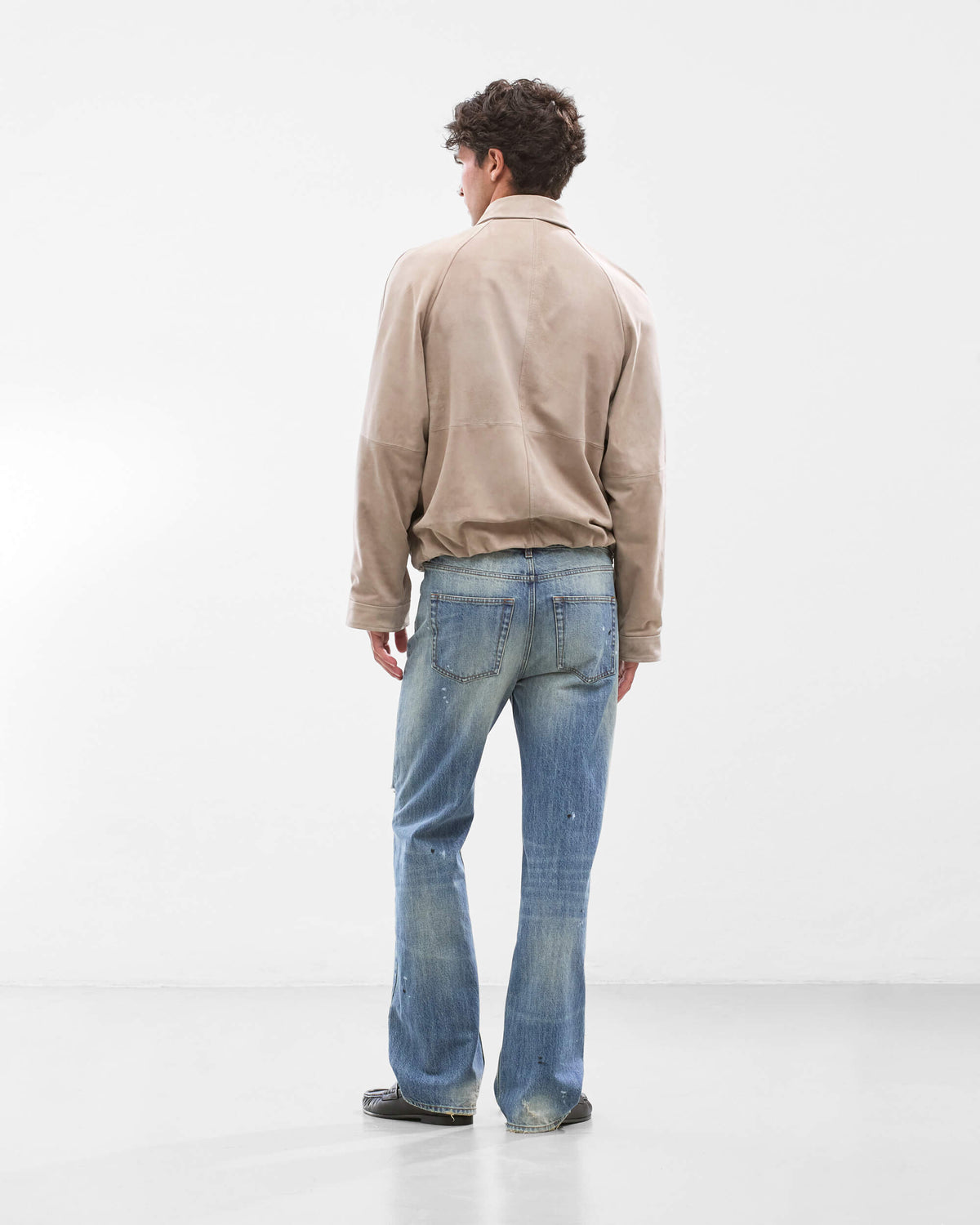 Suede Lamb Leather Jacket