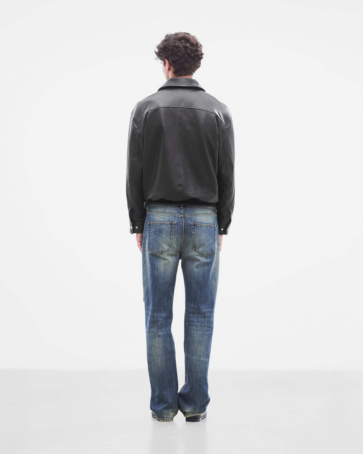 Nappa Lamb Leather Bomber