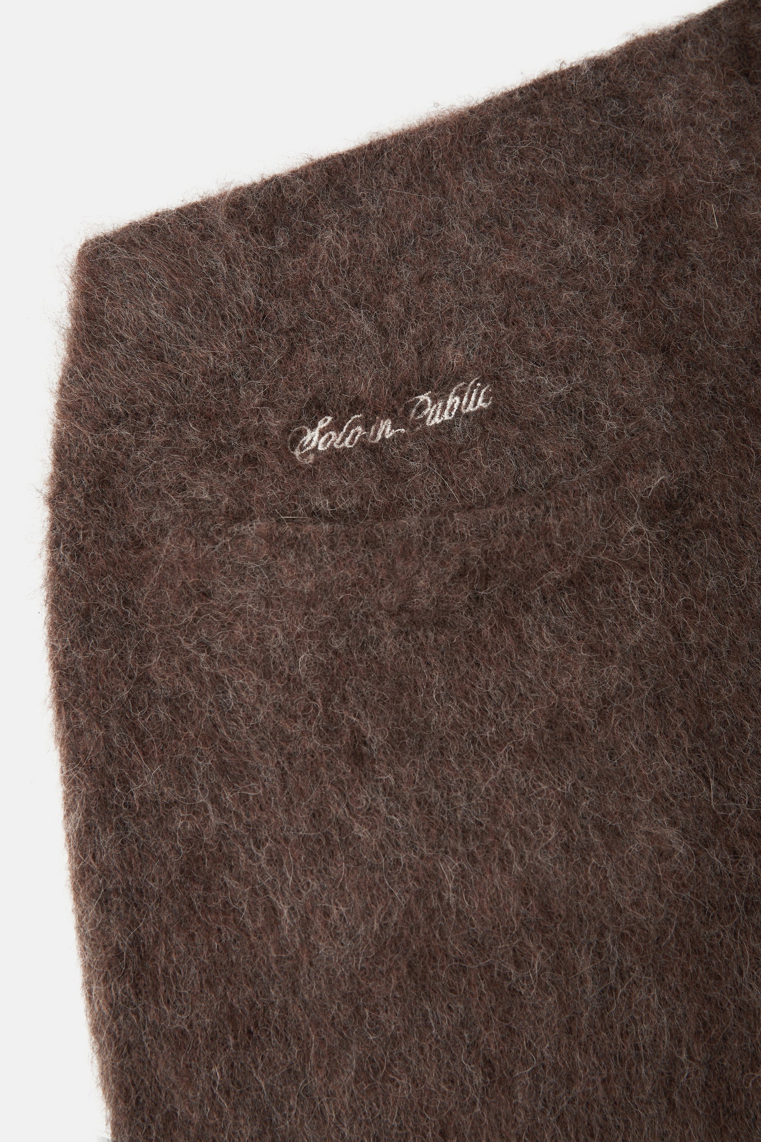Brushed Alpaca Shorts