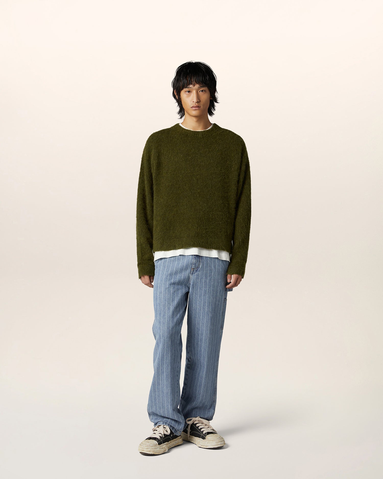 Brushed Alpaca Sweater