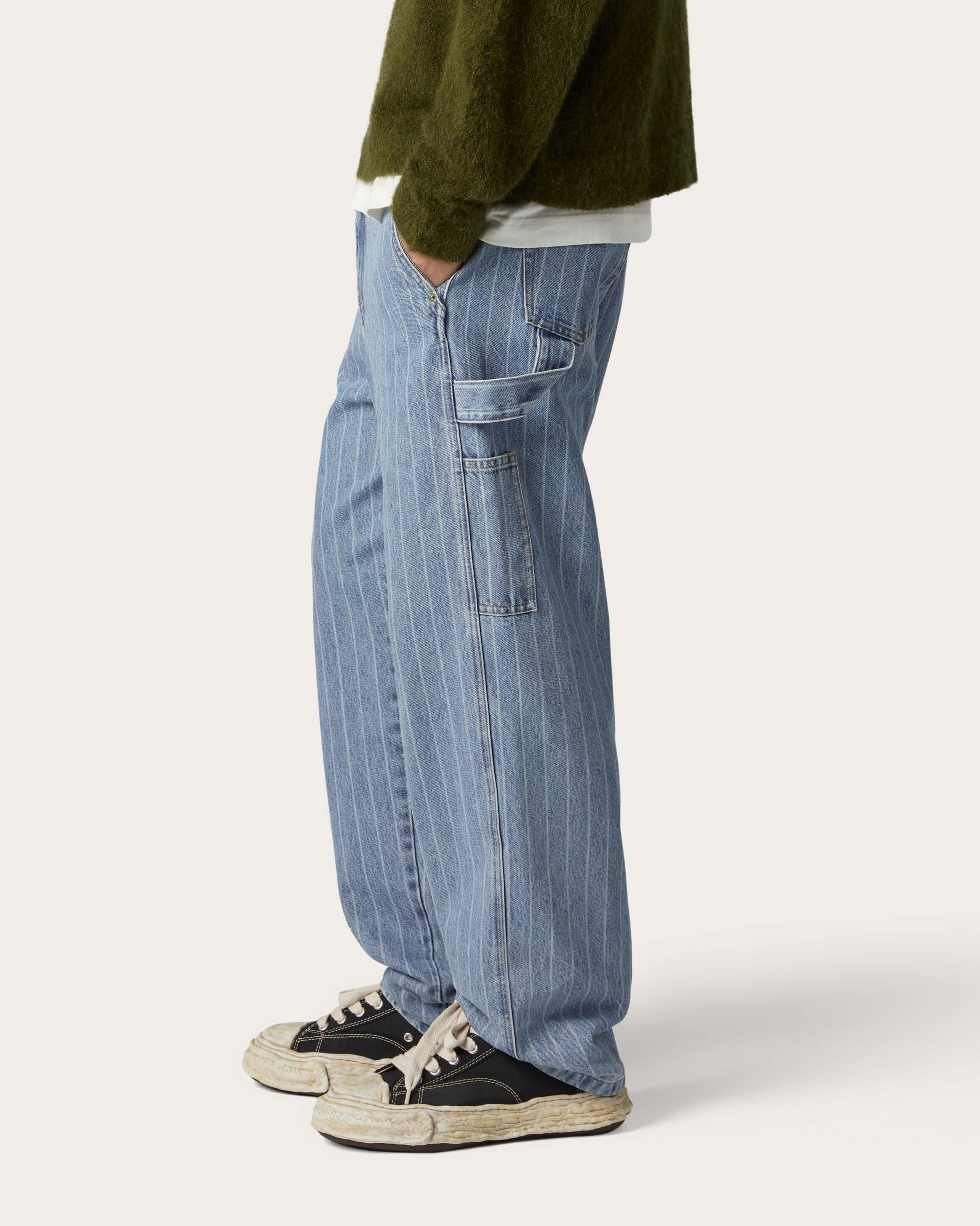 Blue Carpenter Jeans | Baggy Jean – Solo in Public™