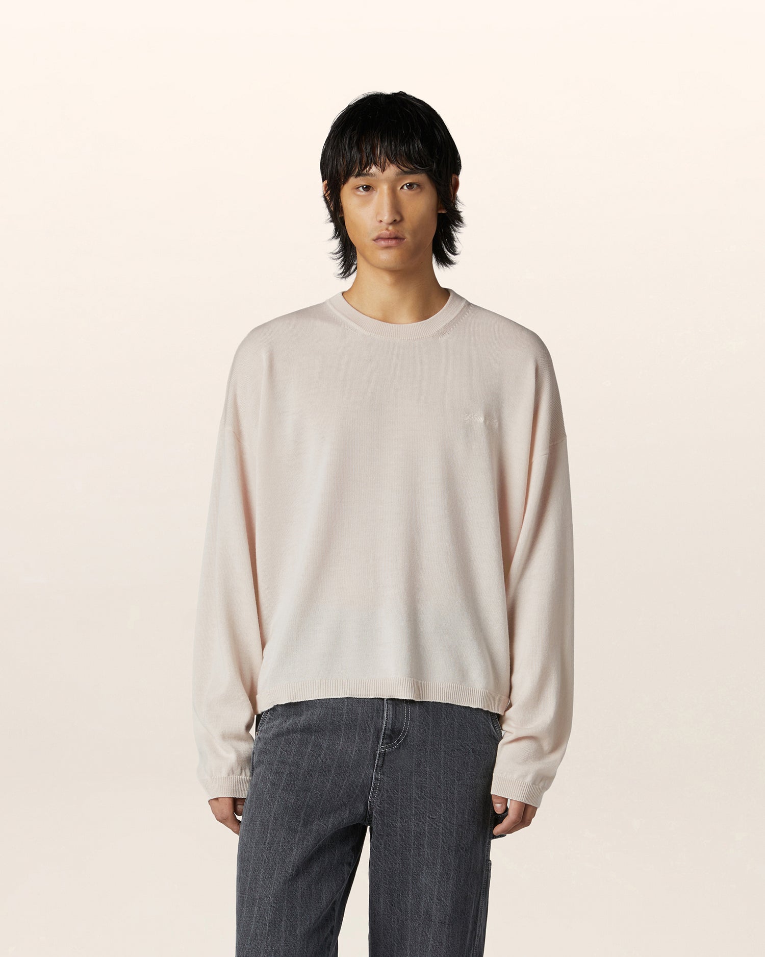 Cropped Merino Knit