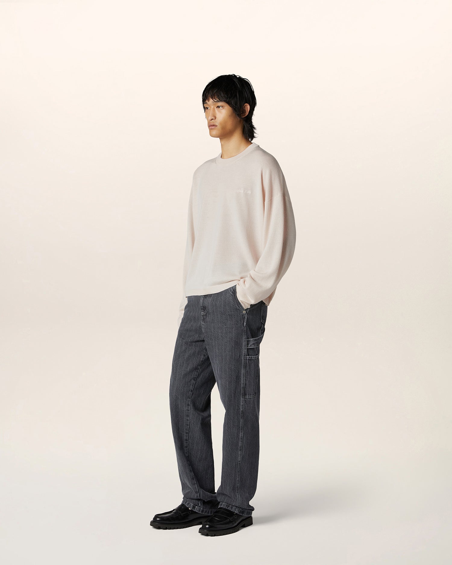 Cropped Merino Knit