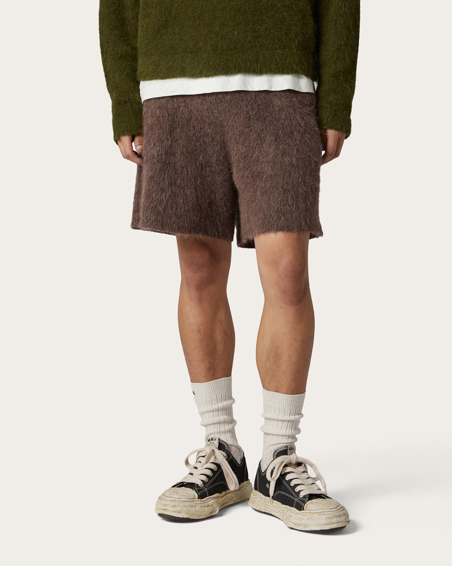 Brushed Alpaca Shorts