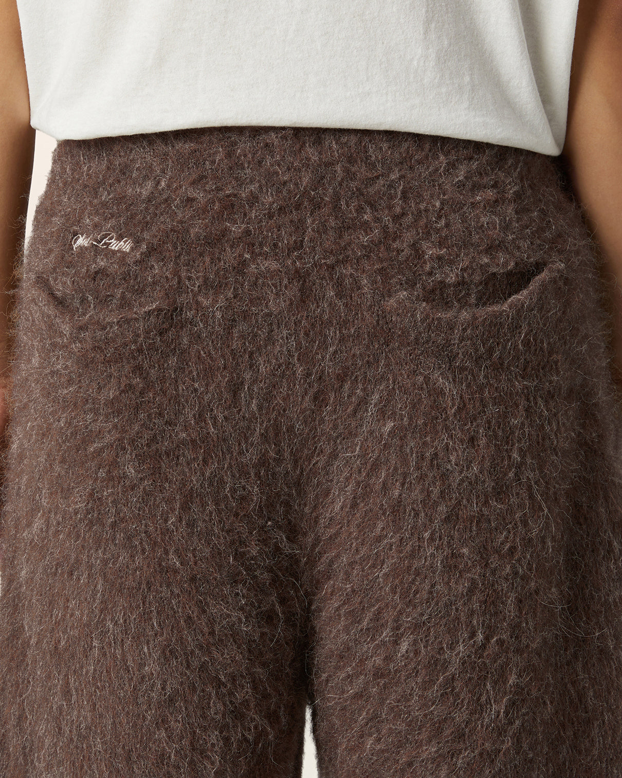 Brushed Alpaca Shorts
