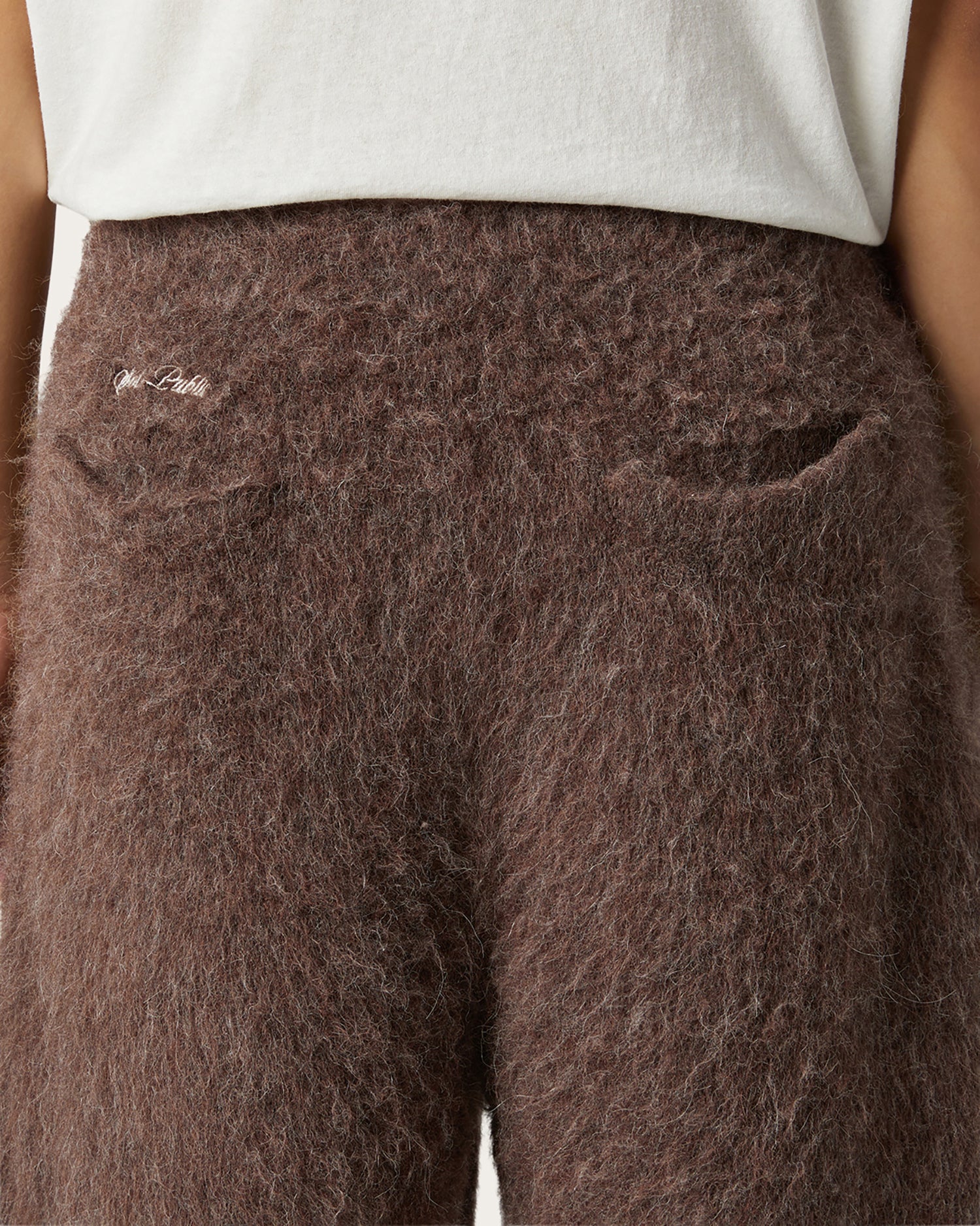 Brushed Alpaca Shorts