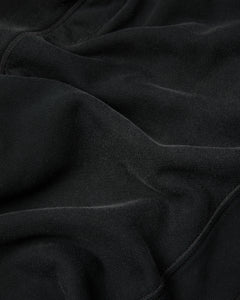 Close-up of black fabric texture