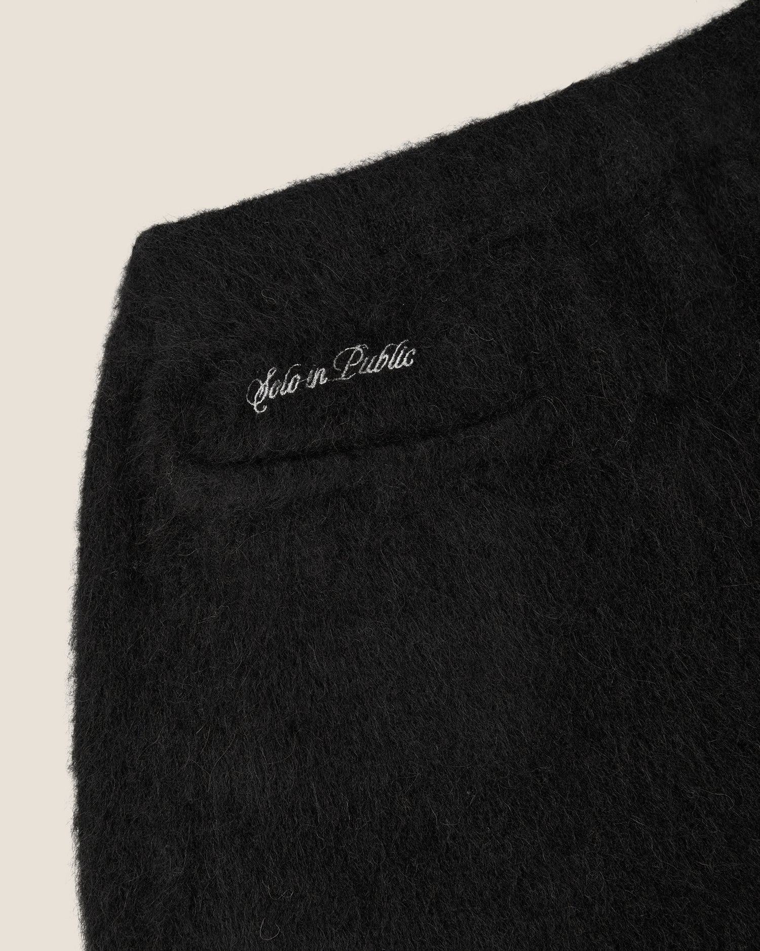Brushed Alpaca Shorts