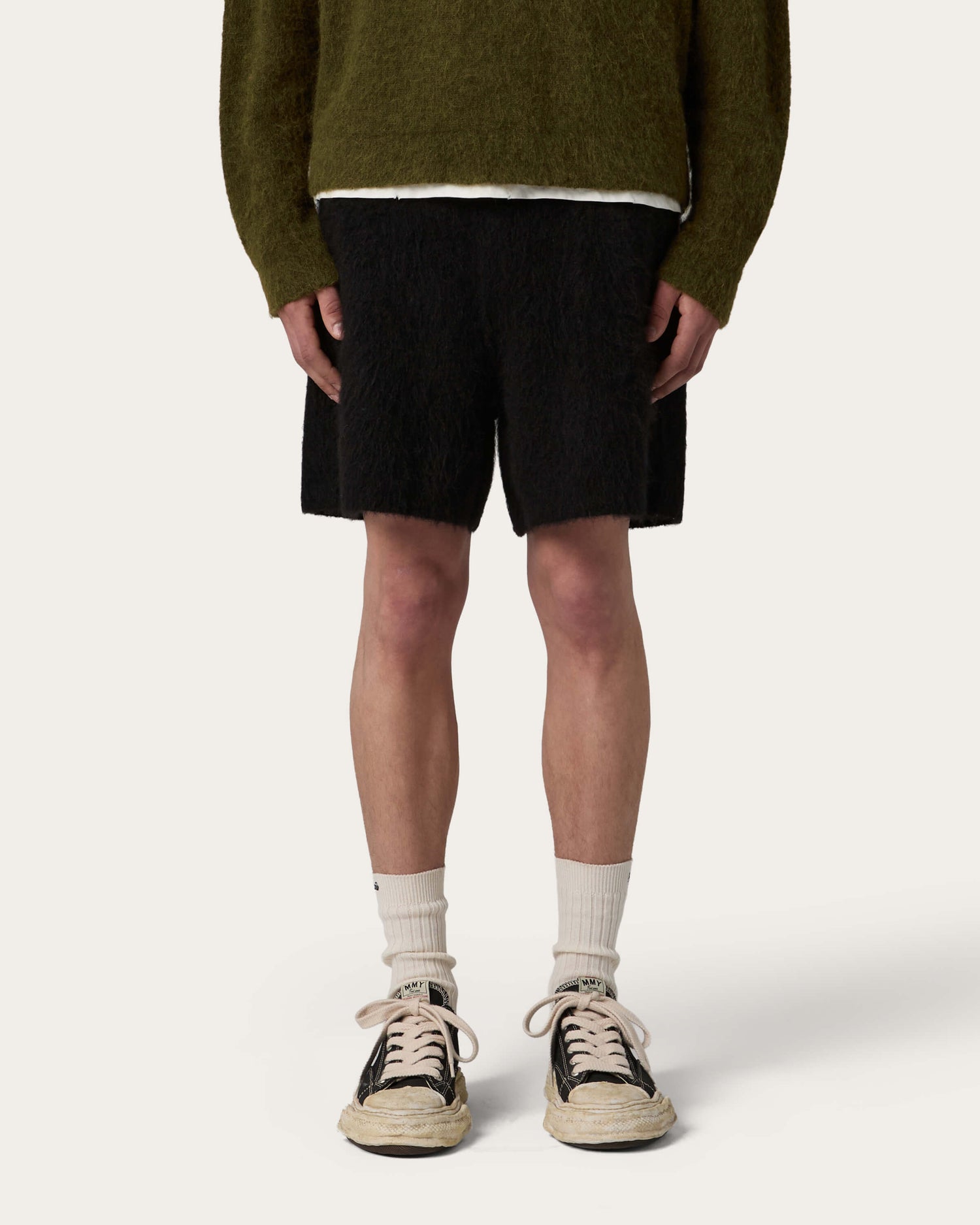 Brushed Alpaca Shorts