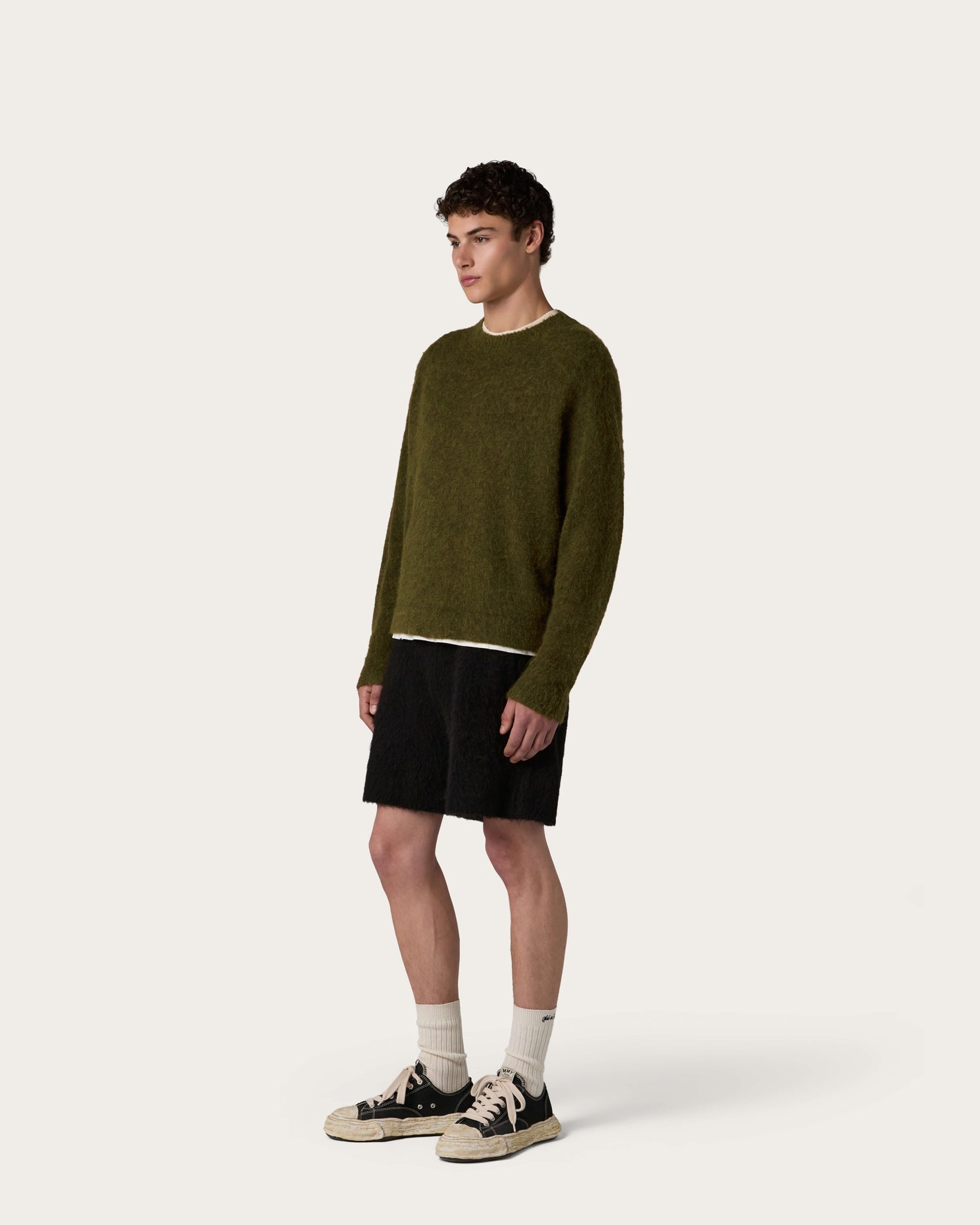 Brushed Alpaca Shorts